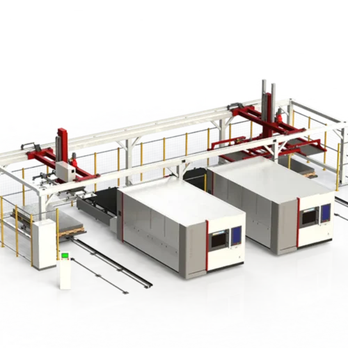 Smart-HCL30 Fiber Laser Cutting Machine with Automatic Loading and Unloading