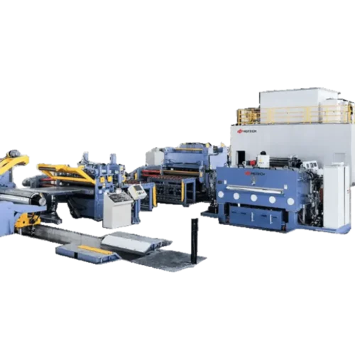 Multi-head laser opening and dropping material automation production line